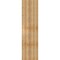 Ekena Millwork Joined Board-n-Batten Shutters w/Z-Bar, Rough Sawn Western Red Cedar, 21 1/2W x 79H, PR RBJ06Z21X079RWR - alternate 2